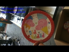 새로운 디자인의 기계식 고속 종이 접시 기계 50~60개/분