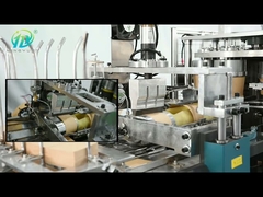 계산 시스템을 갖춘 고속 종이 그릇 기계(하단 직경 80-130MM) 매 분 60~70개